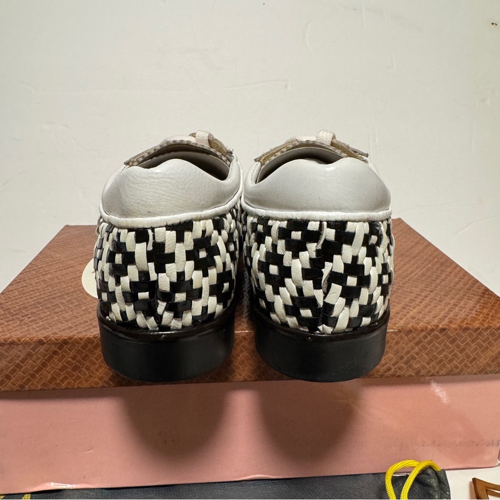 Aerogreen Erba women's golf shoes Black and White spikeless NIB - Picture 7 of 10